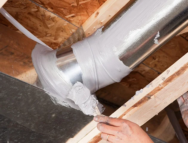 Full Ductwork Replacement With New Insulated Duct Runs | Offering specialized restoration of Commercial HVAC systems in Texas