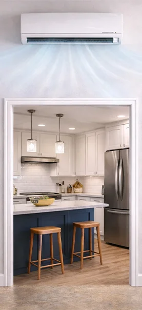 Room by Room Comfort With Ductless Heating and Cooling 1 | Offering specialized restoration of Commercial HVAC systems in Texas